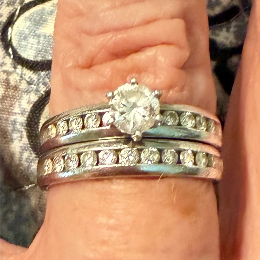 Platinum Diamond Bridal Set